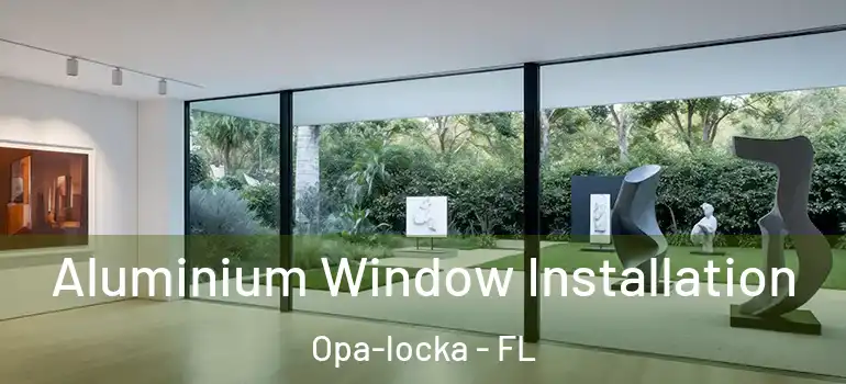  Aluminium Window Installation Opa-locka - FL