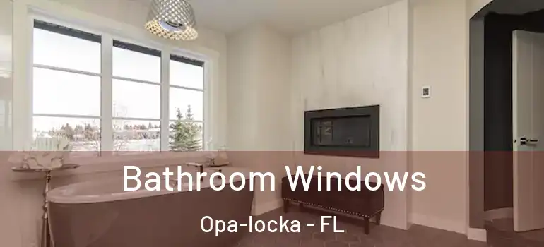  Bathroom Windows Opa-locka - FL