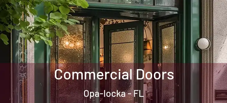  Commercial Doors Opa-locka - FL