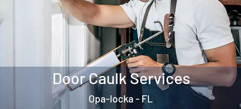  Door Caulk Services Opa-locka - FL