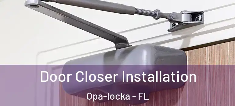  Door Closer Installation Opa-locka - FL
