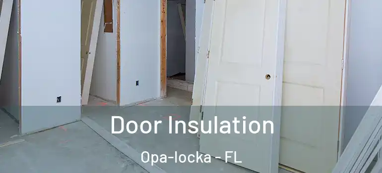  Door Insulation Opa-locka - FL