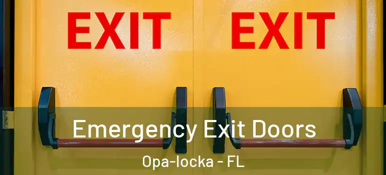  Emergency Exit Doors Opa-locka - FL