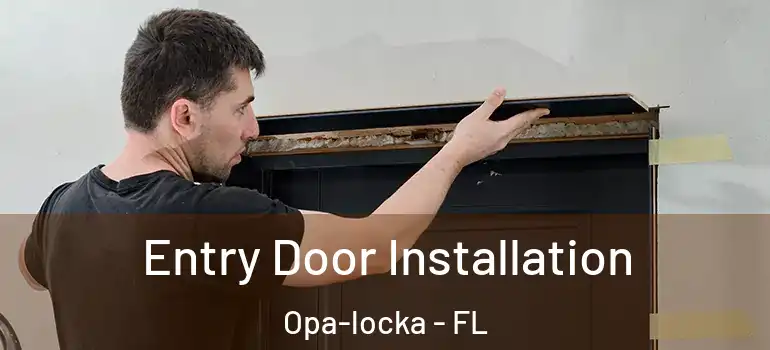  Entry Door Installation Opa-locka - FL