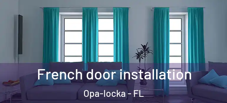  French door installation Opa-locka - FL