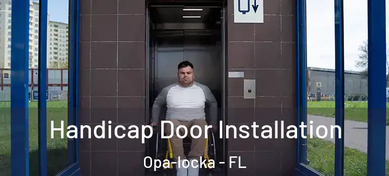  Handicap Door Installation Opa-locka - FL