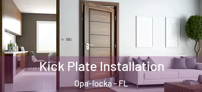  Kick Plate Installation Opa-locka - FL