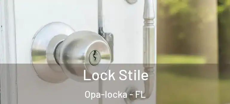  Lock Stile Opa-locka - FL