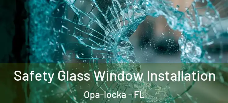  Safety Glass Window Installation Opa-locka - FL