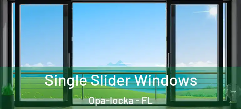 Single Slider Windows Opa-locka - FL