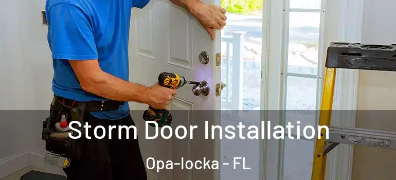  Storm Door Installation Opa-locka - FL