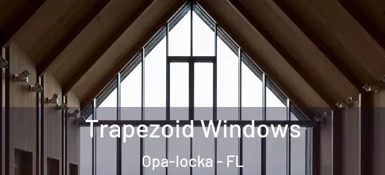  Trapezoid Windows Opa-locka - FL
