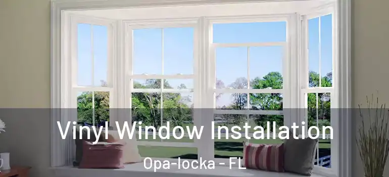  Vinyl Window Installation Opa-locka - FL