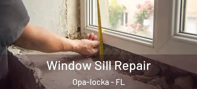  Window Sill Repair Opa-locka - FL