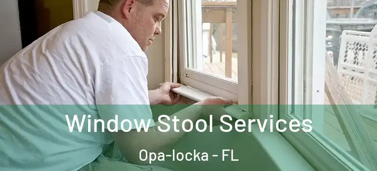  Window Stool Services Opa-locka - FL